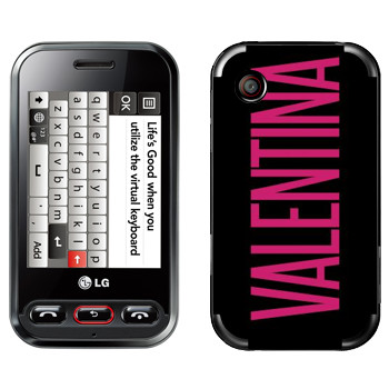   «Valentina»   LG T320 Cookie Style