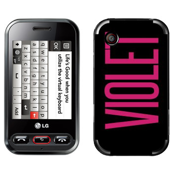   «Violet»   LG T320 Cookie Style