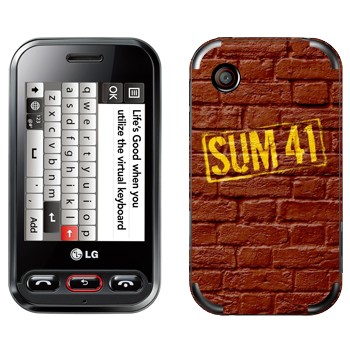   «- Sum 41»   LG T320 Cookie Style