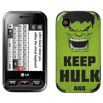   «Keep Hulk and»   LG T320 Cookie Style
