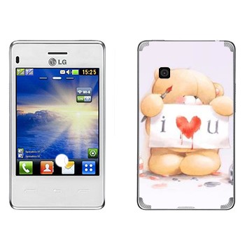   «  - I love You»   LG T370/375