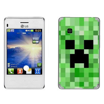   «Creeper face - Minecraft»   LG T370/375