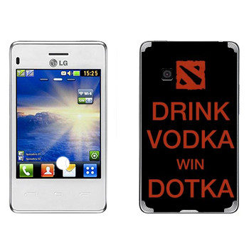   «Drink Vodka With Dotka»   LG T370/375