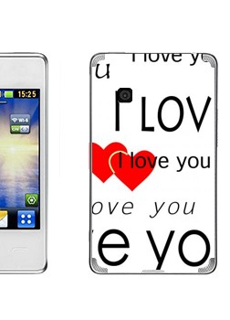   «I Love You -   »   LG T370/375