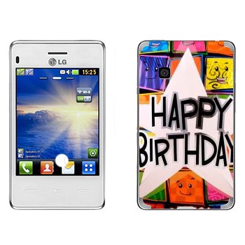   «  Happy birthday»   LG T370/375