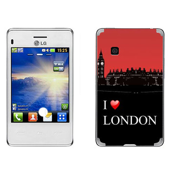   «I love London»   LG T370/375