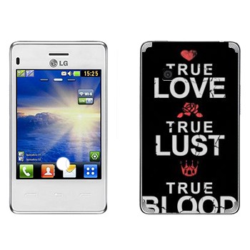   «True Love - True Lust - True Blood»   LG T370/375