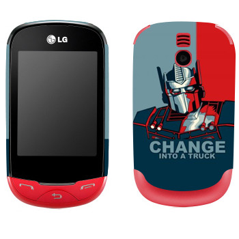   « : Change into a truck»   LG T500