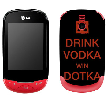   «Drink Vodka With Dotka»   LG T500