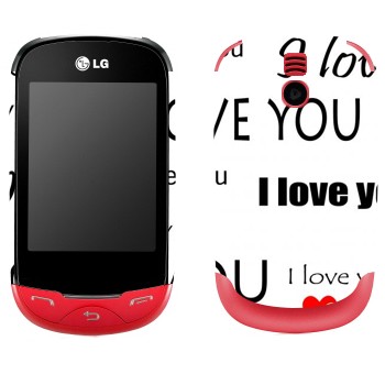   «I Love You -   »   LG T500