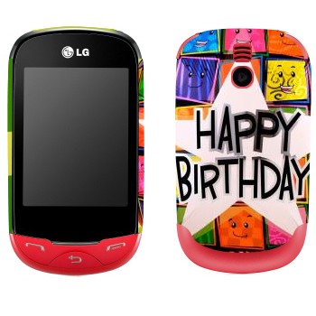   «  Happy birthday»   LG T500