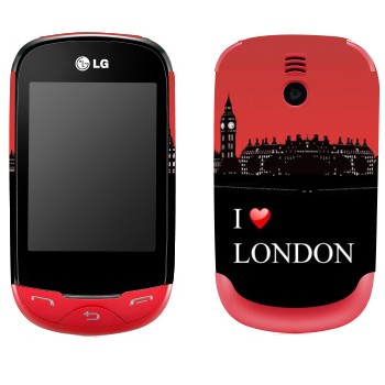   «I love London»   LG T500