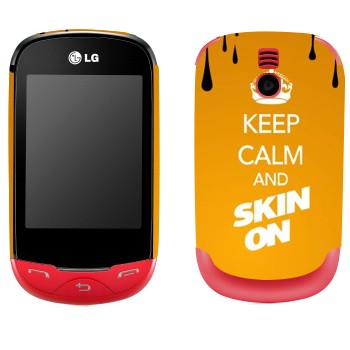   «Keep calm and Skinon»   LG T500