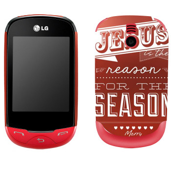   «Jesus is the reason for the season»   LG T500