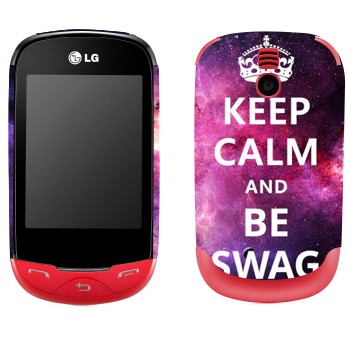   «Keep Calm and be SWAG»   LG T500