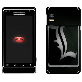   «Death Note - L»   Motorola A956 Droid 2 Global