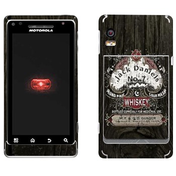   « Jack Daniels   »   Motorola A956 Droid 2 Global