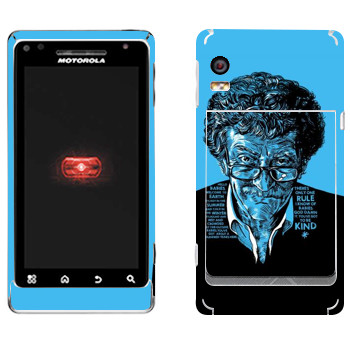   «Kurt Vonnegut : Got to be kind»   Motorola A956 Droid 2 Global