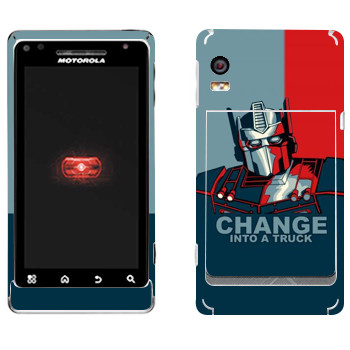   « : Change into a truck»   Motorola A956 Droid 2 Global