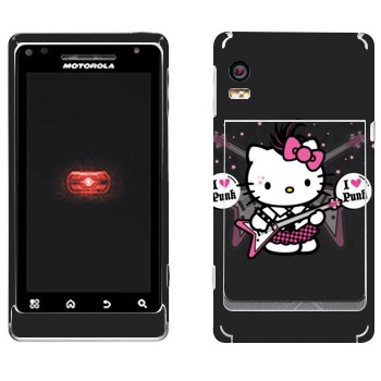   «Kitty - I love punk»   Motorola A956 Droid 2 Global
