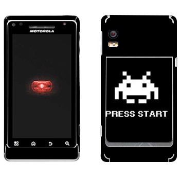   «8 - Press start»   Motorola A956 Droid 2 Global