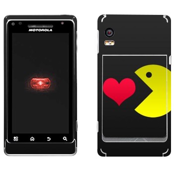  «I love Pacman»   Motorola A956 Droid 2 Global