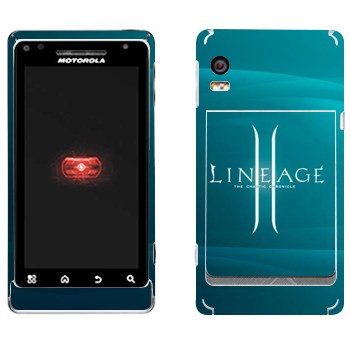   «Lineage 2 »   Motorola A956 Droid 2 Global