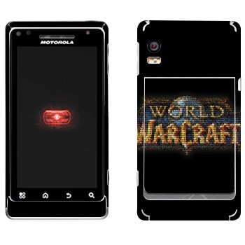   «World of Warcraft »   Motorola A956 Droid 2 Global