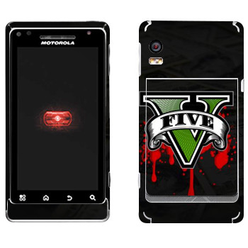   «GTA 5 - logo blood»   Motorola A956 Droid 2 Global