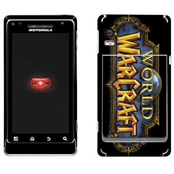   « World of Warcraft »   Motorola A956 Droid 2 Global