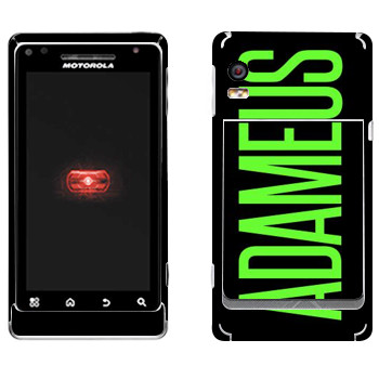   «Adameus»   Motorola A956 Droid 2 Global