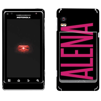   «Alena»   Motorola A956 Droid 2 Global