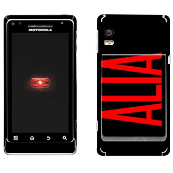   «Alia»   Motorola A956 Droid 2 Global