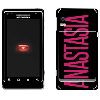   «Anastasia»   Motorola A956 Droid 2 Global