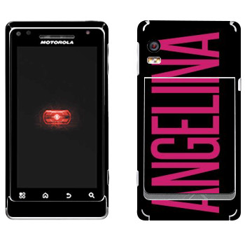   «Angelina»   Motorola A956 Droid 2 Global