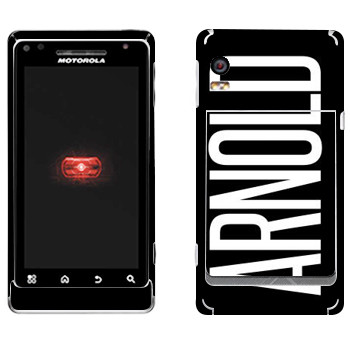   «Arnold»   Motorola A956 Droid 2 Global