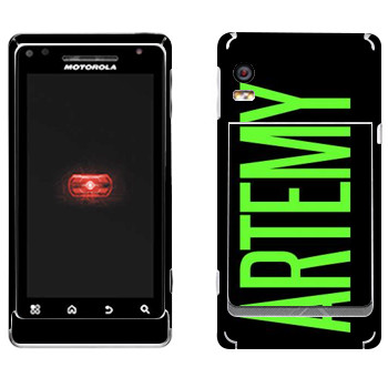   «Artemy»   Motorola A956 Droid 2 Global