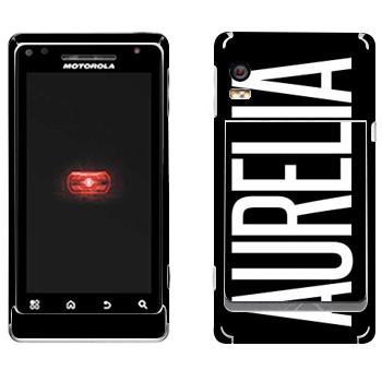   «Aurelia»   Motorola A956 Droid 2 Global