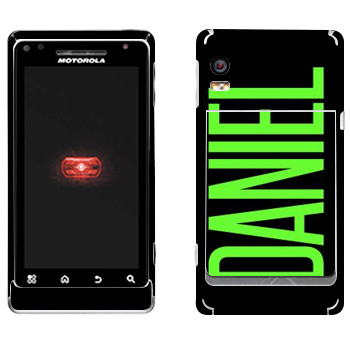   «Daniel»   Motorola A956 Droid 2 Global