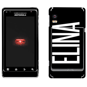   «Elina»   Motorola A956 Droid 2 Global