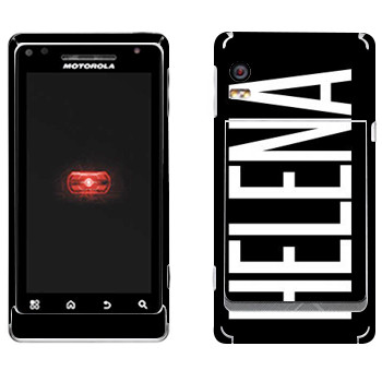   «Helena»   Motorola A956 Droid 2 Global