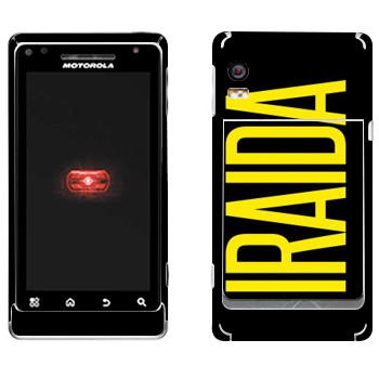   «Iraida»   Motorola A956 Droid 2 Global