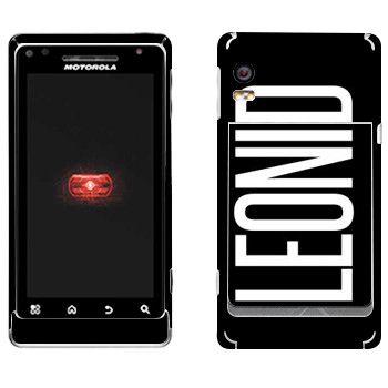   «Leonid»   Motorola A956 Droid 2 Global