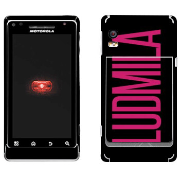   «Ludmila»   Motorola A956 Droid 2 Global
