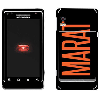   «Marat»   Motorola A956 Droid 2 Global