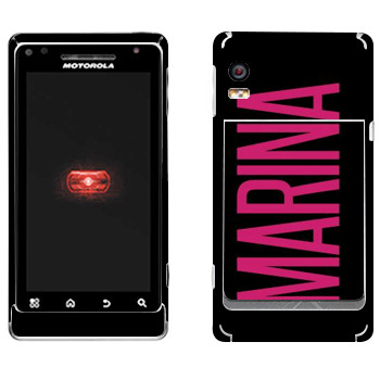   «Marina»   Motorola A956 Droid 2 Global