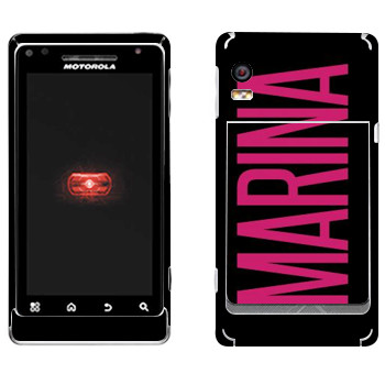   «Marina»   Motorola A956 Droid 2 Global