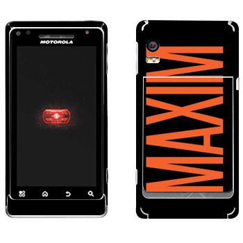   «Maxim»   Motorola A956 Droid 2 Global