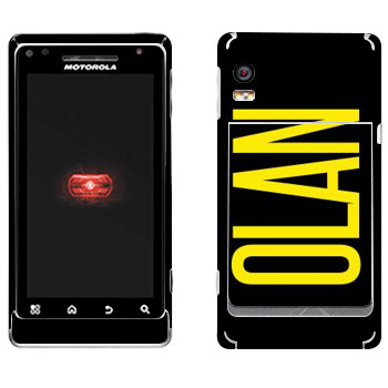   «Olan»   Motorola A956 Droid 2 Global