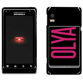   «Olya»   Motorola A956 Droid 2 Global